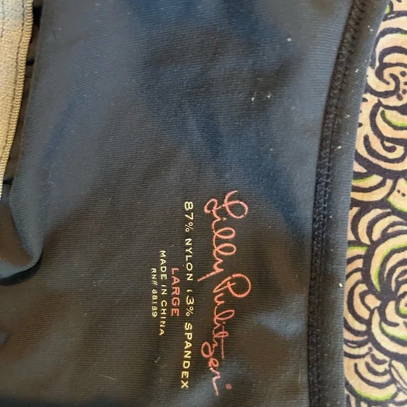 Lilly Pulitzer Luxletic bra in yoga/work out top - Picture 5 of 8